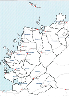 Slaintecare Gaeltacht Map